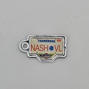 Vintage 1990 Galoob Micro Machines License Plate Tennessee NASHVL